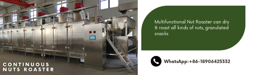 Latest company news about Kontinuierlicher Nussroaster Multifunktionaler Nussbackofen