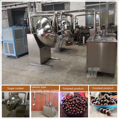 Ein guter Preis. Food Grade 304 Chocolate Coating Machine 70kg Candy Panning Machine mit Polnisch Online