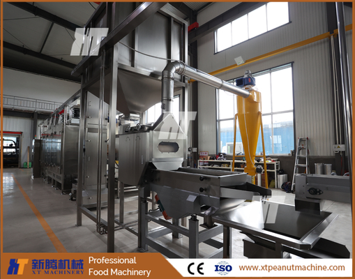 Ein guter Preis. Aufteilen der Erdnuss-Verarbeitungsmaschinen 3.37kw Auto Peanut Skin Removal Machine Online