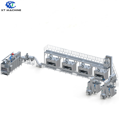 Ein guter Preis. 500-1000 kg/h Sesam-Erdnuss-Beschichtungs- und Röstmaschine für Nüsse, Beschichtungs- und Backstraße Online