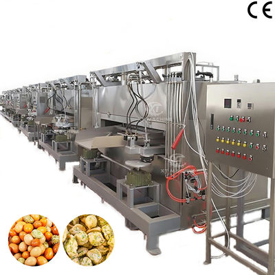 Ein guter Preis. Vollautomatische 100 kg/h beschichtete Nussröstmaschine, japanischer Bohnenschwenkröster mit SPS-Steuerung für die Nussverarbeitung Online