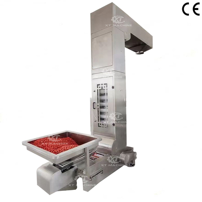 Ein guter Preis. Lebensmittelechter Edelstahl 304 1000 kg/h Z-Typ Elevator Förderband Vertikale Transfer Verpackungslinie für Obst/Gemüse/Getreide/Nüsse Online