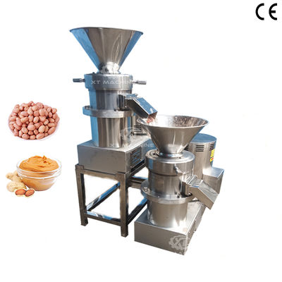 Ein guter Preis. Lebensmittelqualität SS304 200 kg/h Erdnusskolloidmühle Nussbutter-Schleifmaschine für die Nussverarbeitung Online