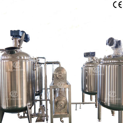 Ein guter Preis. Industrial Emulsifying Mixing tank Peanut Butter Blending/De-gassing Tank Online