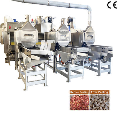 Ein guter Preis. Peanut Slitting and Blanching Machine with SUS304 Construction for Efficient Peanut Processing Online