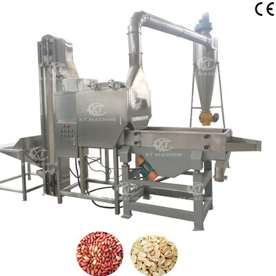 Ein guter Preis. Nahrungsmittelqualität Split Peanut Blanching Machine Erdnuss Schälmaschine für hocheffiziente Schälen Online