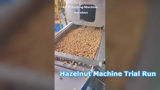 Das Video zum Probelauf der Haselnussmaschine ist da! Die perfekte Wahl für Lebensmittelverarbeitungsbetriebe. #Maschine