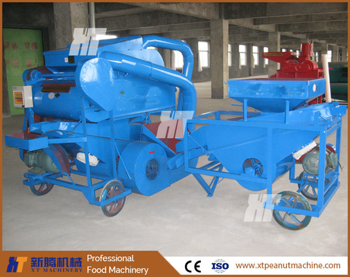 Ein guter Preis. Hocheffiziente Erdnuss-Dehuller 7,7 kW Erdnuss-Schälmaschine Erdnuss-Schäl-Ausrüstung Online