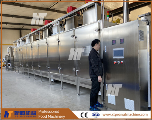 Ein guter Preis. SUS304 Gewerblicher Erdnussröster 400kg/h Cashewnussröstmaschine Erdnussröster Online