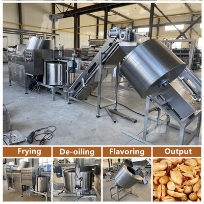 Ein guter Preis. 350kg/H Bohne Erdnuss Bratmaschine Cashew Automatische Bratmaschine Online