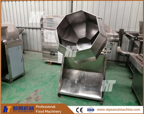 Ein guter Preis. Mandelbeschichtete Erdnussmaschine 400 kg/h Erdnuss-Gewürzmischer-Aromamaschine Online