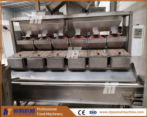 Ein guter Preis. Automatische Erdnuss-Bleichmaschine Rote Haut Erdnuss-Blancher-Maschinerie 400KG/H Online