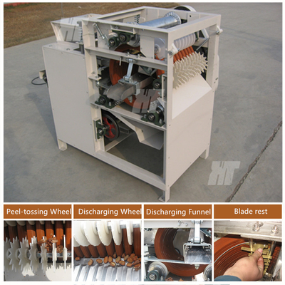 Ein guter Preis. Kichererbsen Chana Schälmaschine 250kg/h Erdnuss Brat- und Schälmaschine Online