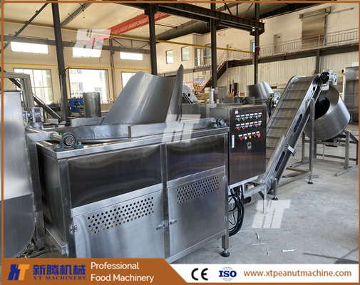 Ein guter Preis. Saubohnen-Erdnuss-Frittiermaschine Fava-Bohnen-Pferdebohnen-Batch-Fritteuse-Maschine ISO Online