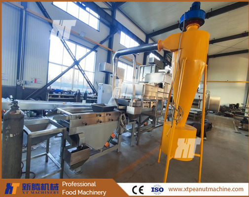Elektrisch betriebene, geräuscharme Erdnussschneidemaschine mit einer Leistung von 7,5 kW