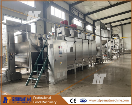 Plc-Steuerununterbrochener Nuss-Röster 800*600*1000mm für Braten-Nüsse