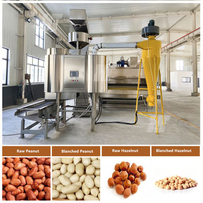 500 kg elektrische Heizung Peanut Blancher fortgeschritten