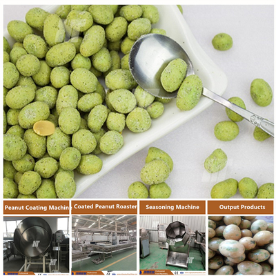 Ein guter Preis. Fischhaut-Erdnuss-Beschichtungsmaschine SUS304 Cashew-Beschichtungsmaschine Online