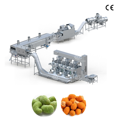 Ein guter Preis. Voll automatisch gesteuerte Fertigungslinie für Erdnussbeschichtung, Braten und Aromatisieren für eine gleichbleibend hohe Qualität 700-800 kg/h Online