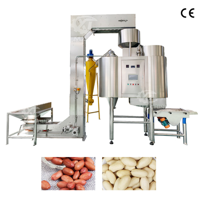 PLC-gesteuerte Erdnussluftbleiche Maschine Erdnussschälen Verarbeitung Produktionslinie