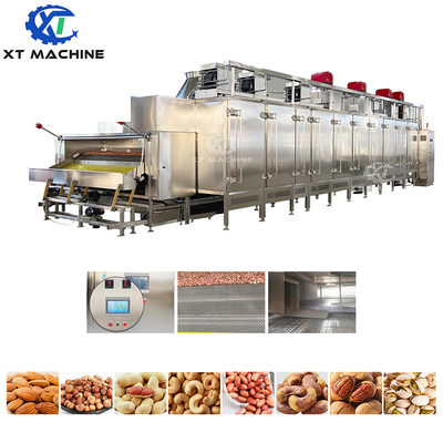Hochwertige vollautomatische Erdnussroastmaschine Cashewroastmaschine Trocknungsverarbeitungsmaschine