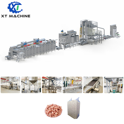 Ein guter Preis. Hochleistungs-Erdnuss-Rotvel-Entfernungsmaschine für 500-1000 kg/h, 98 % Bruchrate Online