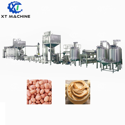 Fabrik-Direktverkauf hochwertige Knispernde Erdnussbutter Produktionslinie Erdnussbutter Mischtank Erdnussbuttermachine