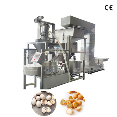 Vollautomatische Erdnussbeschichtungsmaschine mit einer einzigen Station 900-1000 kg/h