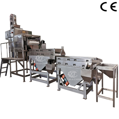 Ein guter Preis. Vollautomatischer Erdnusshacker und Cashewcrusher gehackte Erdnuss Größe 1,8-2,5 mm Online