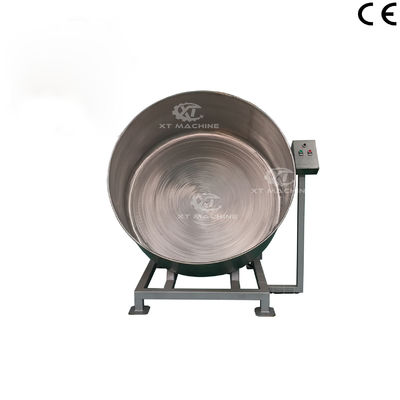 100kg/h Large Diameter Peanut Chocolate Coating Machine For Perfect Food Coating