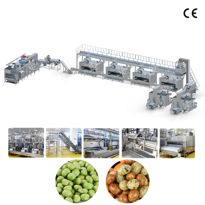 Ein guter Preis. 1000 kg/h Sesam-Erdnuss-Beschichtungs- und Backstraße für beschichtete, geröstete Erdnüsse aus lebensmittelechtem Edelstahl 304 Online
