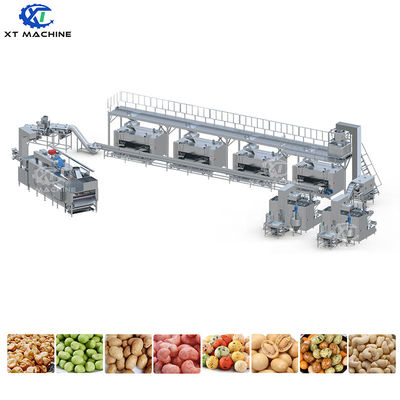 500-1000 kg/h Kapazität Maschine zur Erdnussbeschichtung aus Edelstahl 304 für die Verarbeitung von Nüssen