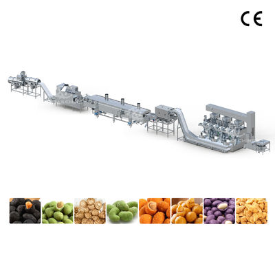 Ein guter Preis. Automatic Peanut Coating Machine with 500-1000kg/h Capacity and Intelligent Temperature Control for Uniform Coating Online