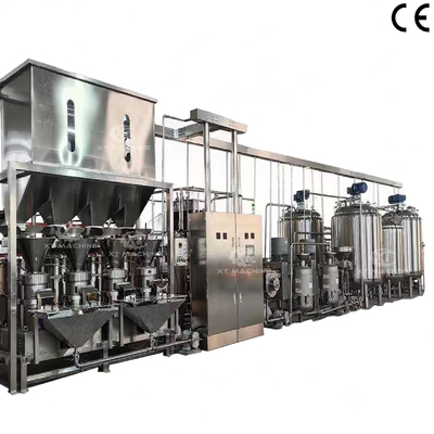 Ein guter Preis. Vollautomatische 304 Edelstahl Erdnussbutter Herstellung Maschine Erdnussbutter Produktionslinie Erdnussbutter Mahlmaschine Online