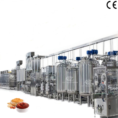 Elektrischer Erdnussbutter-Grinder, Erdnussbutter-Verarbeitungsanlage mit Kühlsystem