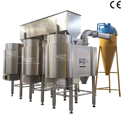 Ein guter Preis. Vollautomatische Luft-Nuss-Blanching-Maschine mit hoher Blankungsrate ohne Pulver und glatter Oberfläche Online
