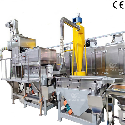 Ein guter Preis. 500 kg/h Automatische Erdnuss-Zerkleinerungsmaschine mit Sortierung, Erdnuss-Häckselmaschine, Nuss-Zerkleinerer Online