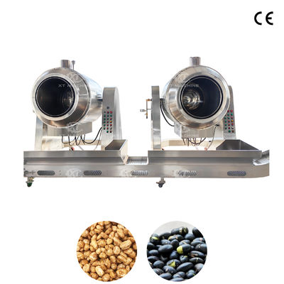 Ein guter Preis. Professionelle 80 kg/Charge SUS304 Zuckergussmaschine mit automatischer Temperaturkontrolle für die Snackverarbeitung Online