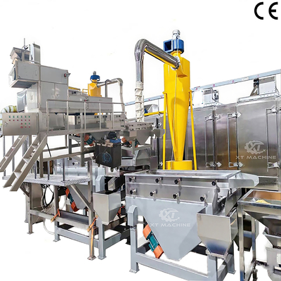 Ein guter Preis. 500 kg/h Automatische Erdnuss-Zerkleinerungsmaschine mit Sortierung, Erdnuss-Häckselmaschine, Nuss-Zerkleinerer Online