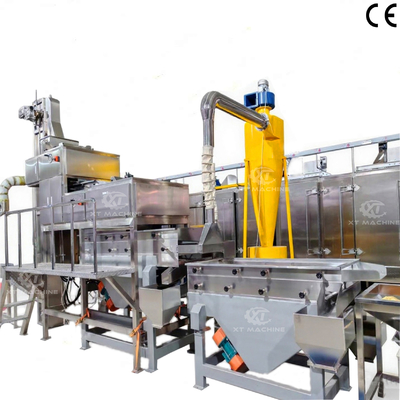 Ein guter Preis. Vollautomatischer Erdnuss-Luftblanchierer für die Lebensmittelindustrie, Kapazität 800-1000 kg/h, 100 % Bruchrate Online