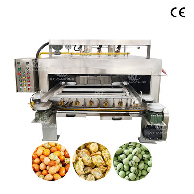 Ein guter Preis. PLC-Kontrolle Japanische Bohnen Schwing-Ofen beschichtet Erdnuss-Swing-Roster für Nüsse mit 50-100kg/h Kapazität Online
