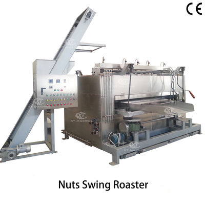 50 kg/h mit Edelstahl beschichtete Nüsse Swing Roaster 220V/380V
