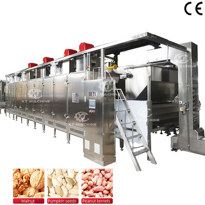 Ein guter Preis. 220V/380V Cashew-Nuss-Erdnuss-Röstmaschine, kommerzielle Nussröster mit 500kg/h-2000kg/h für die Lebensmittelverarbeitung Online