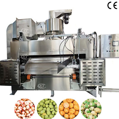 Ein guter Preis. SUS304 beschichteter Cashew-Röster mit SPS-Steuerung, japanischer Erdnuss- und Erdnuss-Fischhaut-Röster für 100 kg/h Online