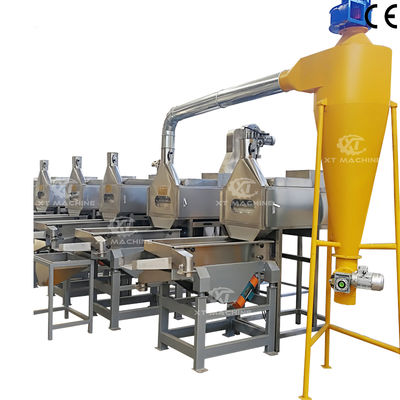 Ein guter Preis. 500-1000kg/h Peanut Cutting and Blanching Machine Split Nut Blanching Machine With CE Certification Online