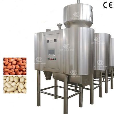 Ein guter Preis. High Blanching Rate Pneumatic Air Peanut Peeling Machine 1000kg/h Blanched Peanut Making Machine Online