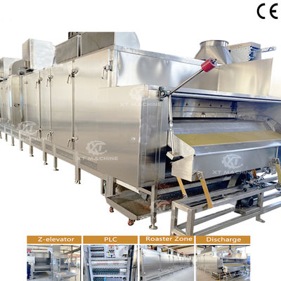 Ein guter Preis. Electric Heating Nut Roaster Machine with Air Cooling for Nuts Processing Plants Online
