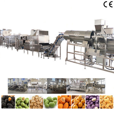 Ein guter Preis. Vollautomatische industrielle Erdnussbeschichtung und Braten Produktionslinie mit Edelstahl 304 Nuss Bratzeinrichtung Online