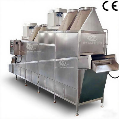 Ein guter Preis. 500kg/h Nuss Röstmaschine Kühlmaschine Erdnuss Kühlfördersystem für Mandeln Haselnüsse Macadamianüsse Online