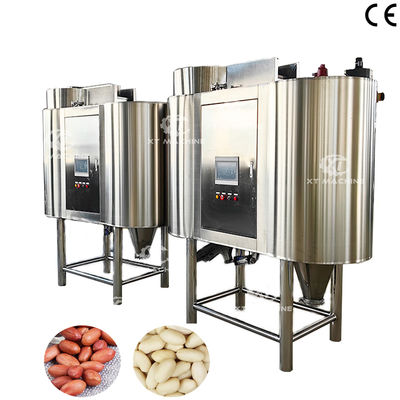 Ein guter Preis. Hoch automatisierte Erdnussbleiche-Maschine mit einer Kapazität von 1000-2000 kg/h Hazelnuss-Schälmaschine und Edelstahl für Lebensmittel Online